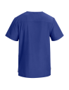 Tunică medicală pentru bărbați, albastru regal, cu mânecă scurtă, flexibilă, Nobby Royal Blue