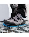 Sandale de lucru unisex, metal-free, din microfibră, cu bombeu, antistatice, Jett Grey/Black S1PS ESD