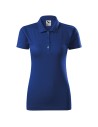 Tricou polo de damă Single J., bumbac 100%, 180 g/mp