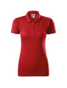 Tricou polo de damă Single J., bumbac 100%, 180 g/mp