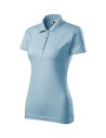 Tricou polo de damă Single J., bumbac 100%, 180 g/mp
