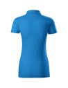 Tricou polo de damă Single J., bumbac 100%, 180 g/mp