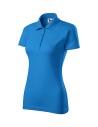 Tricou polo de damă Single J., bumbac 100%, 180 g/mp