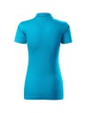 Tricou polo de damă Single J., bumbac 100%, 180 g/mp