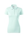 Tricou polo de damă Single J., bumbac 100%, 180 g/mp