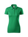 Tricou polo de damă Single J., bumbac 100%, 180 g/mp