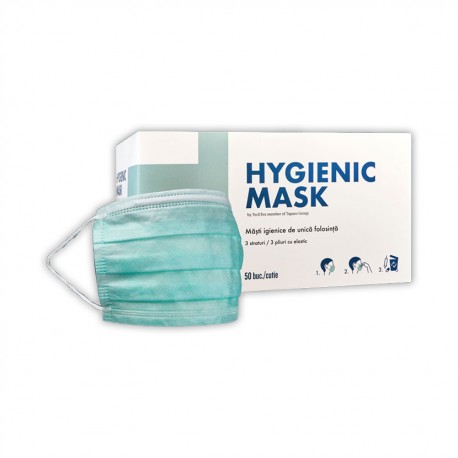 Burma nose Economy Dr.Albert Hygienic Mask, mască igienică de unică folosință, set 50 buc