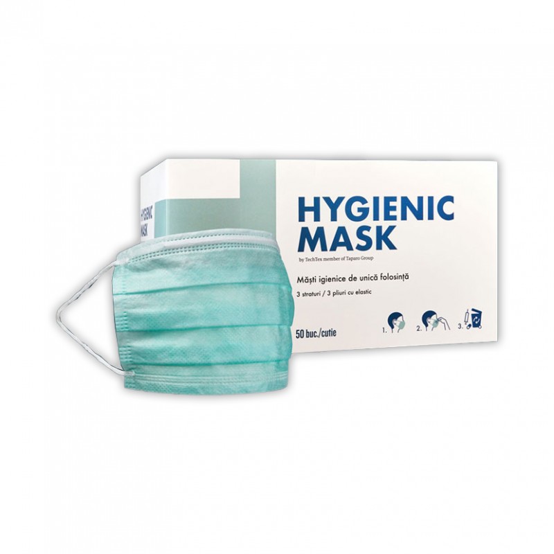 unforgivable Pack to put ugly Dr.Albert Hygienic Mask, mască igienică de unică folosință, set 50 buc