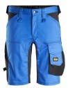 Pantaloni scurți de lucru, stretch, Snickers Workwear, AllroundWork, 6143, True Blue/Black