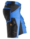 Pantaloni scurți de lucru, stretch, Snickers Workwear, AllroundWork, 6143, True Blue/Black