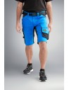 Pantaloni scurți de lucru, stretch, Snickers Workwear, AllroundWork, 6143, True Blue/Black