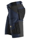 Pantaloni scurți de lucru, stretch, Snickers Workwear, AllroundWork, 6143, Navy/Black