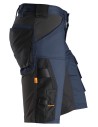 Pantaloni scurți de lucru, stretch, Snickers Workwear, AllroundWork, 6143, Navy/Black