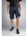 Pantaloni scurți de lucru, stretch, Snickers Workwear, AllroundWork, 6143, Navy/Black