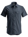 Cămașă de bărbați, mânecă scurtă, UPF 50+, Snickers Workwear, LiteWork, 8520, Navy