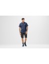 Cămașă de bărbați, mânecă scurtă, UPF 50+, Snickers Workwear, LiteWork, 8520, Navy