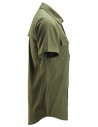 Cămașă de bărbați, mânecă scurtă, UPF 50+, Snickers Workwear, LiteWork, 8520, Khaki Green