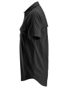 Cămașă de bărbați, mânecă scurtă, UPF 50+, Snickers Workwear, LiteWork, 8520, Black