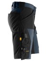 Pantaloni scurți de lucru, 4-way stretch, flexibili, Snickers Workwear, AllroundWork, 6173, Navy/Black