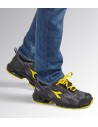 Pantofi de protecție unisex, antiderapanți, ușori, Diadora Shark Stable Impact, Black/Gray S3S SC FO SR ESD