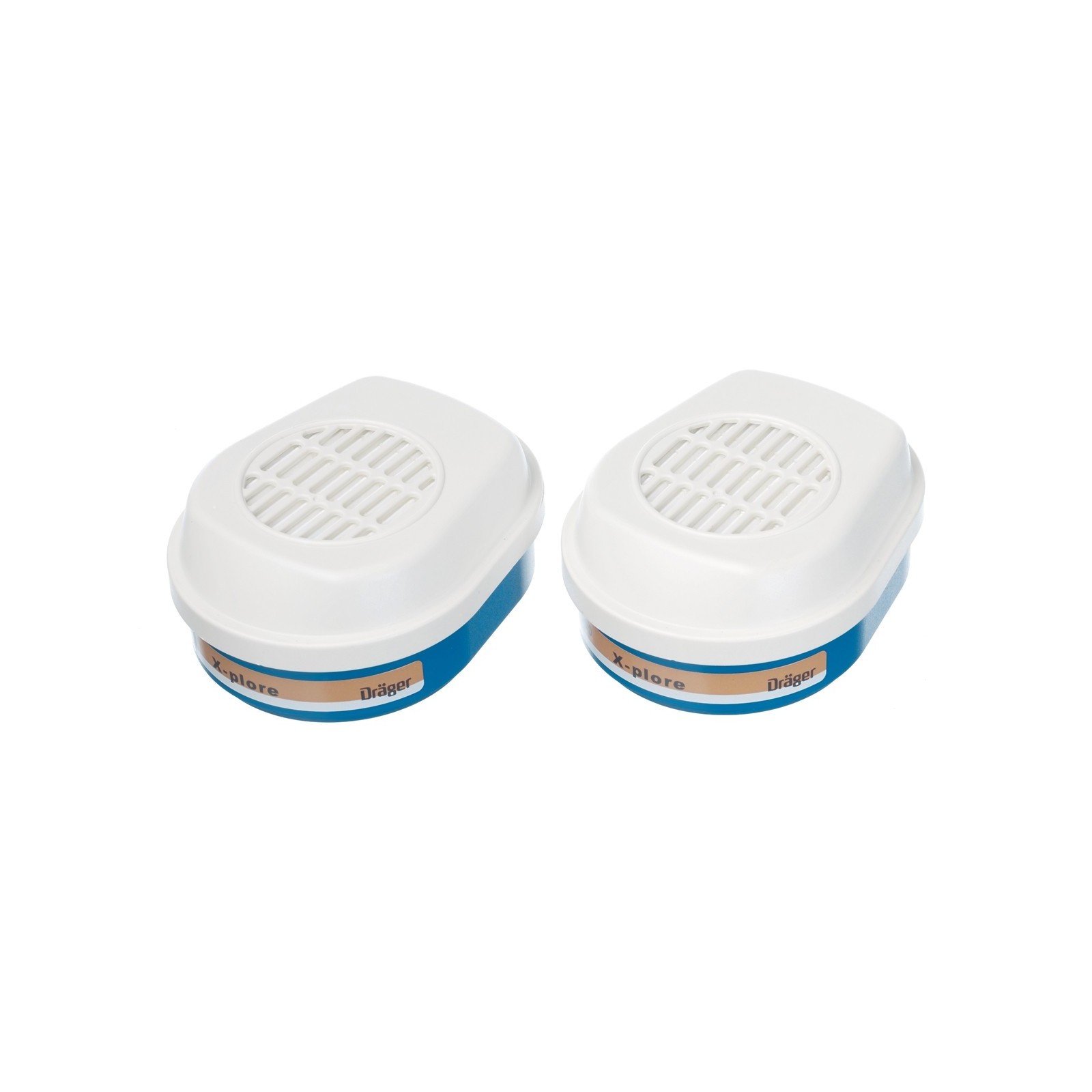 Set filtre Drager Bajonett A2 P3 R, pentru semimasca 3300 / 3500 și masca 5500
