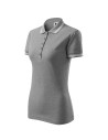 Tricou polo de damă Urban, 65% bumbac & 35% poliester, 200 g/mp - gri inchis