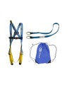 Kit pentru lucru la înălțime Irudek Himalaya Eco (ham + 2 carabiniere + bandă fixare + rucsac)