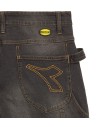 Pantaloni de lucru din denim (blugi), stretch, Diadora Pant Stone, Denim Gray