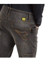 Pantaloni de lucru din denim (blugi), stretch, Diadora Pant Stone, Denim Gray