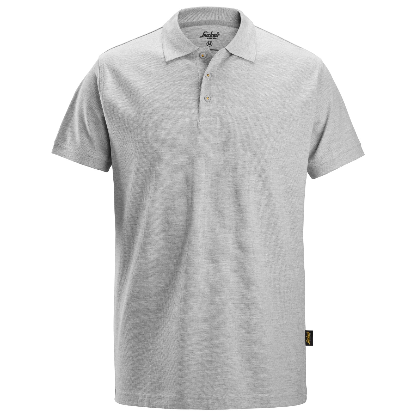 Tricou polo de bărbați, bumbac+poliester, 220g/mp, Snickers Workwear Classic, 2718, Grey Melange