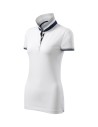Tricou polo de damă Collar Up, 100% bumbac, 215 g/mp