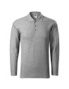 Tricou polo cu mânecă lungă pentru bărbați, Pique Polo LS, bumbac+poliester, 200 g/mp