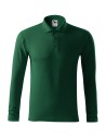 Tricou polo cu mânecă lungă pentru bărbați, Pique Polo LS, bumbac+poliester, 200 g/mp