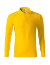 Tricou polo cu mânecă lungă pentru bărbați, Pique Polo LS, bumbac+poliester, 200 g/mp