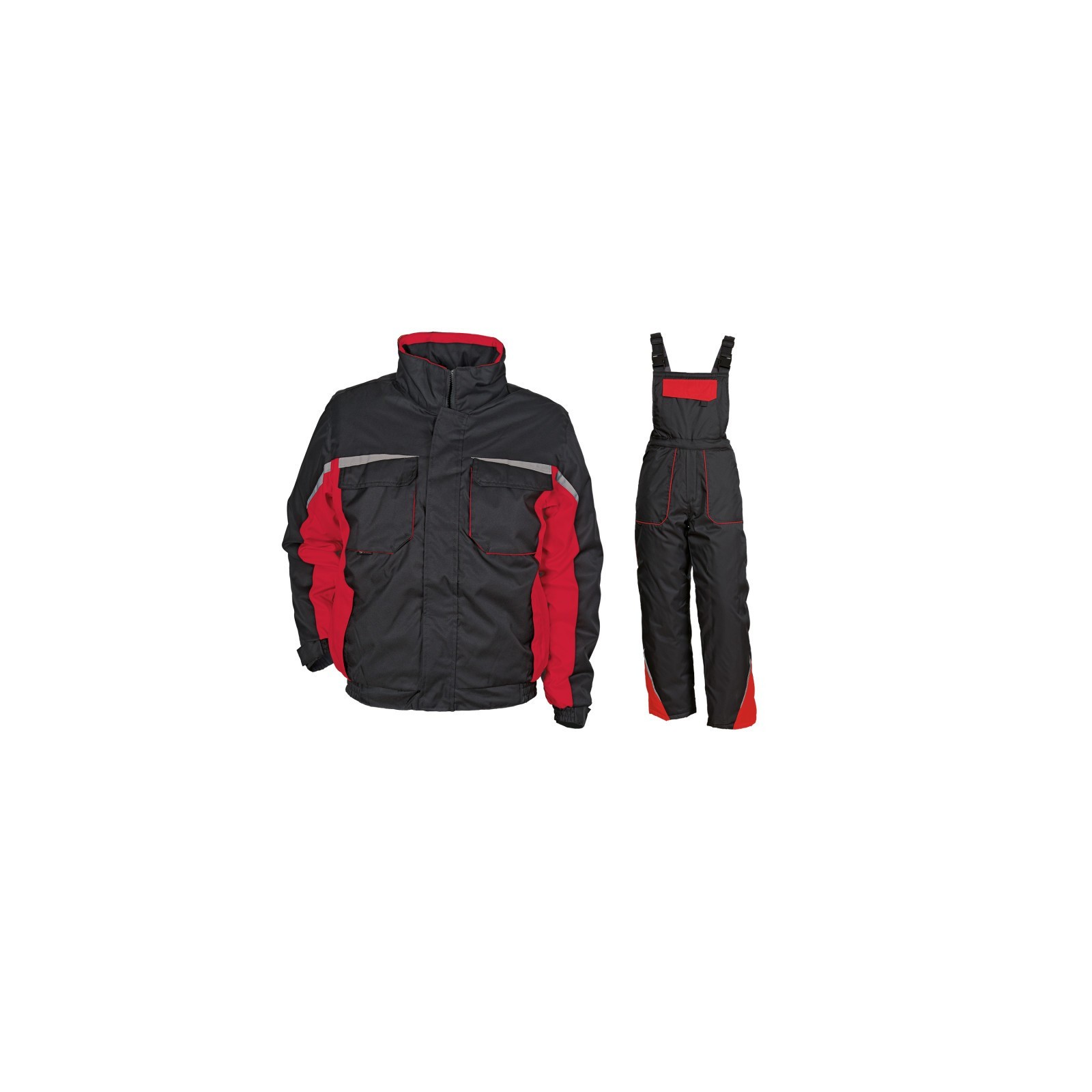 Costum de lucru impermeabil pentru iarnă, Kastor Black
