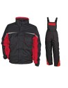 Costum de lucru impermeabil pentru iarnă, Kastor Black