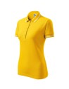 Tricou polo de damă Urban, 65% bumbac & 35% poliester, 200 g/mp - galben