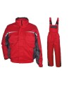 Costum de lucru vătuit pentru iarnă, Kastor Red