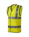 Vestă reflectorizanta unisex, 100% poliester fluorescent, HV Bright