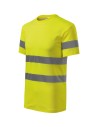 Tricou unisex, cu benzi reflectorizante 3M, 175 g/mp, HV Protect