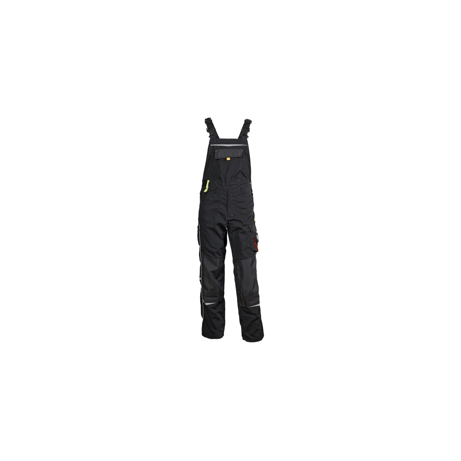 Pantaloni cu pieptar, cu buzunare multifuncționale, 270 g/mp, Prisma Bib