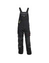 Pantaloni cu pieptar, cu buzunare multifuncționale, 270 g/mp, Prisma Bib