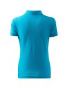 Tricou polo de damă Cotton Heavy, 100% bumbac, 220 g/mp