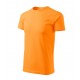 Tricou de bărbați Basic, bumbac 100%, 160 g/mp Tangerine Orange
