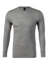 Tricou cu mânecă lungă pentru bărbați, 100% lână merinos, 190 g/mp, Merino Rise LS