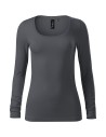 Tricou cu mânecă lungă de damă, 95% bumbac, 160 g/mp, Brave