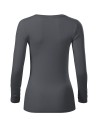 Tricou cu mânecă lungă de damă, 95% bumbac, 160 g/mp, Brave