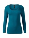 Tricou cu mânecă lungă de damă, 95% bumbac, 160 g/mp, Brave
