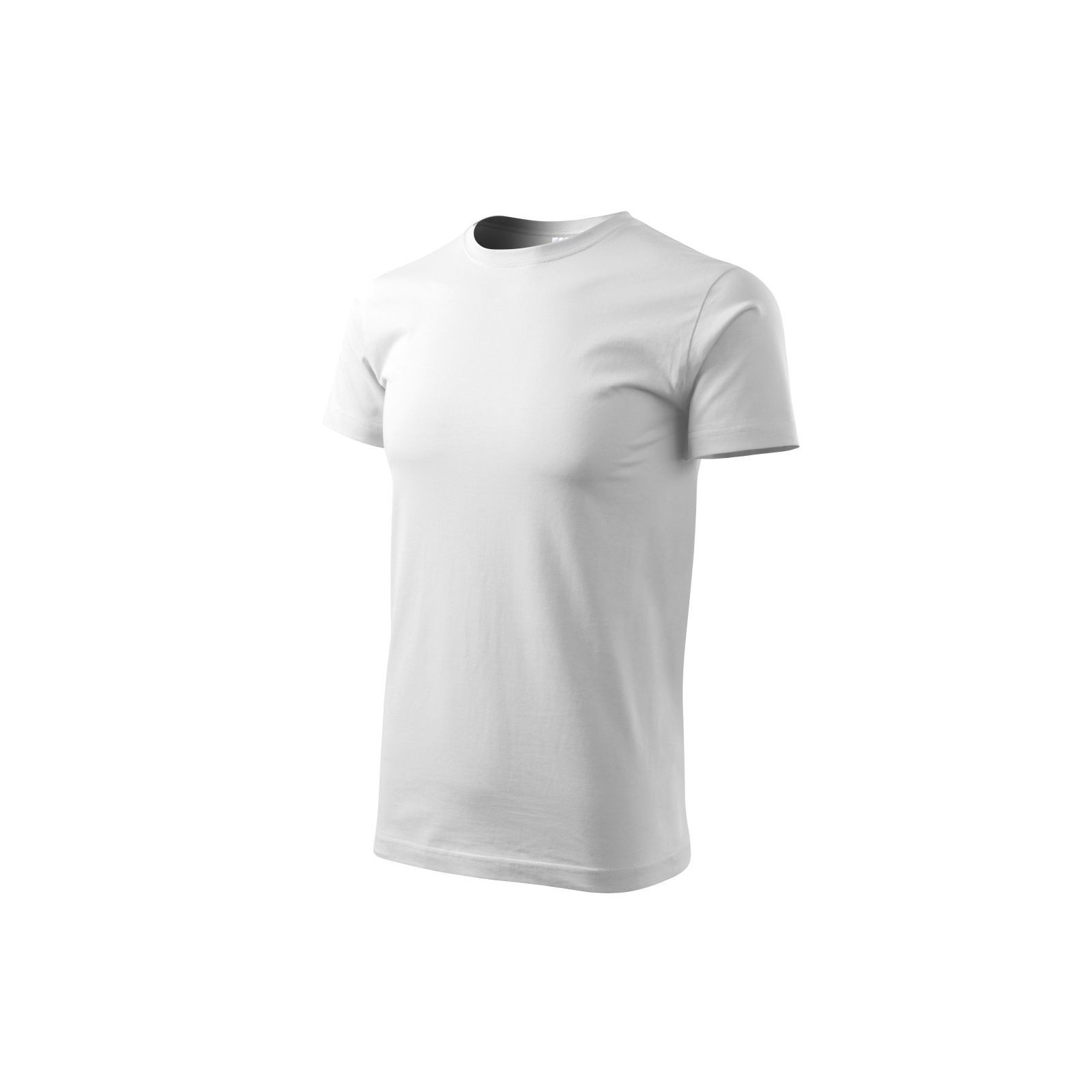 Tricou unisex Heavy New, bumbac 100%, 200 g/mp Alb