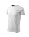 Tricou unisex Heavy New, bumbac 100%, 200 g/mp Alb